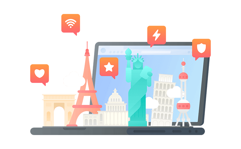 在贝宁连接到中国的代理 - 海龟VPN